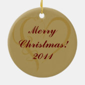 Casse-noisette Ballerinas Noël rond Ornement (Dos)