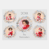 Casse-noisette Ballet de Noël Papier d'enveloppeme (Devant 2)