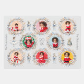 Casse-noisette Ballet de Noël Papier d'enveloppeme (Devant)