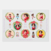 Casse-noisette Ballet de Noël Papier d'enveloppeme (Devant)