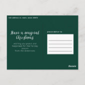 Casse-noisette botanique jolie carte postale de No (Dos)