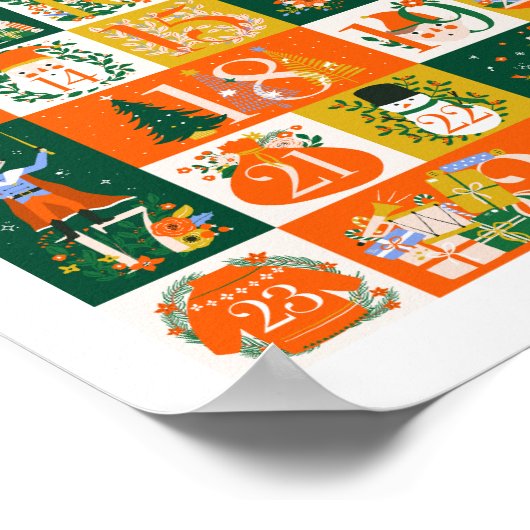 Casse-noisette Calendrier de l'avent affiche de No (Coin)