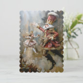 Casse-noisette - Invitation plate 12,7 cm x 17,8 c (Debout devant)