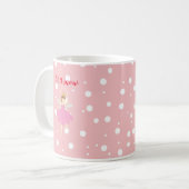 Casse-noisette laissez-le neiger café de Noël Mug (Devant gauche)