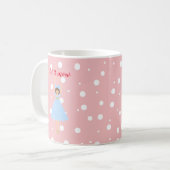 Casse-noisette laissez-le neiger café de Noël Mug (Devant gauche)