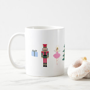 Casse-noisette laissez-le neiger café de Noël Mug