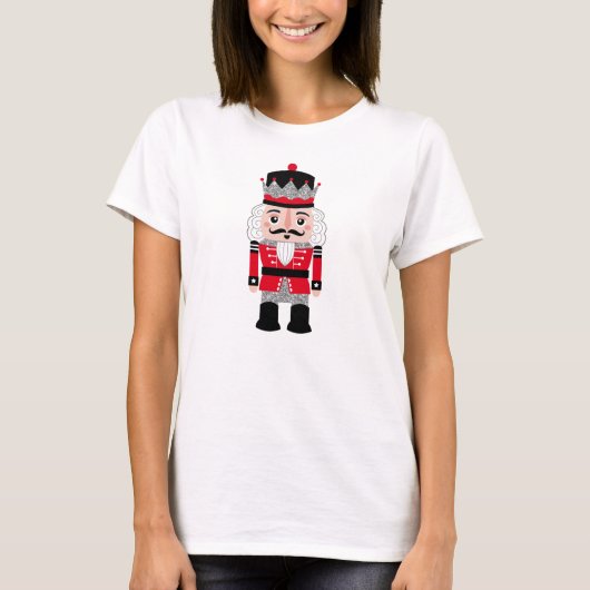 Casse-noisette mignonne T-shirt femme Noël (Devant)