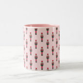 Casse-noisette rose Art Peinture Mug (Centre)
