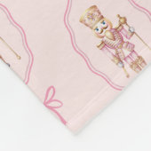 Casse-noisette rose Fleece Jetez la couverture (Coin)