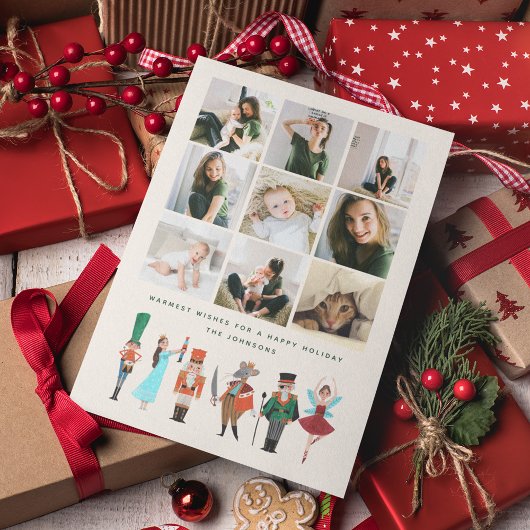 Casse-noisette | Vacances de Noël | Carte photo