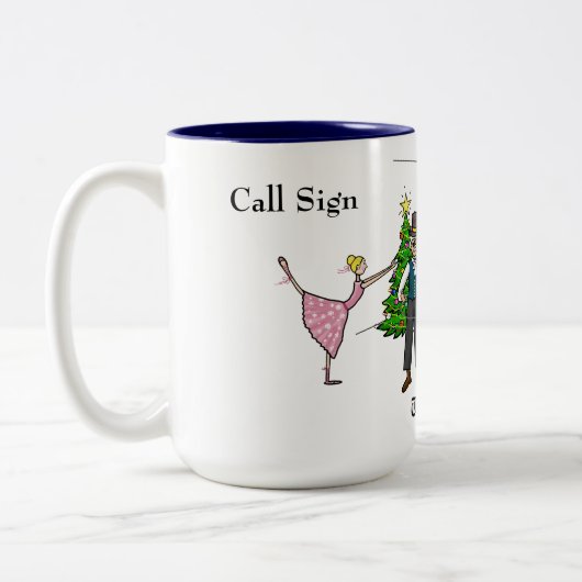 Casse-noix Shack Ham Radio Mug (Gauche)