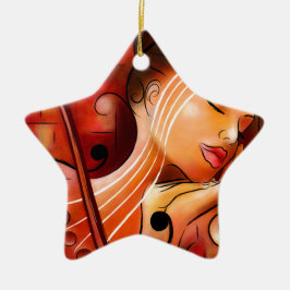 Casselopia - Violin Dream Keramisch Ornament