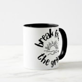 Casser De La Mug De Café Grind (Devant droit)