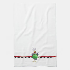 Casserole maken theedoek