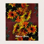 Casseroles jaunes sur la carte des Granges rouges (Extérieur déplié)