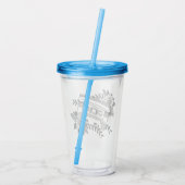 Cassette Acryl Drinkbeker (Achterkant)