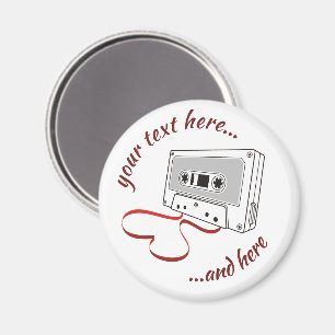 Cassette audio aimant