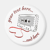Cassette audio aimant (Devant)