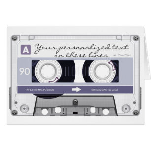 Cassette-band - grijs -