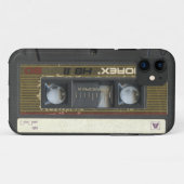 Cassette Case-Mate iPhone Case (Achterkant (horizontaal))