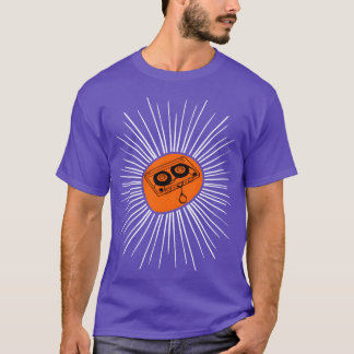 Cassette Cassettes 80s 90s Meisje met lint T-shirt