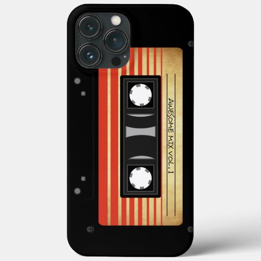 Cassette Classic Mix Volume 1 Case-Mate iPhone Case (Achterkant)