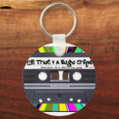 Cassette Color Blast Sleutelhanger (Voorkant)