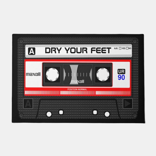 Cassette droog je feet deurmat (Voorkant)