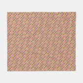 Cassette Fleece Deken (Voorkant (Horizontaal))