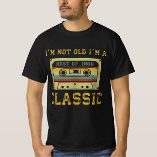 cassette Ik ben niet oud Ik ben een klassieker 19 T-shirt