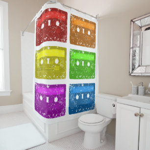 Cassette, ik ben zo oud douchegordijn