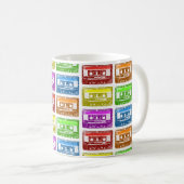 Cassette, ik ben zo oud koffiemok (Voorkant rechts)