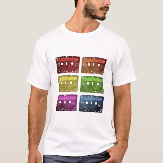 Cassette, ik ben zo oud t-shirt (Voorkant)