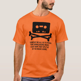 CASSETTE PIRATE SKULL T-SHIRT