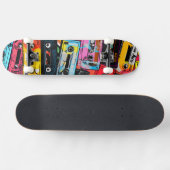 Cassette Punk Skateboard Par Claire Firley (Horz)