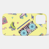  cassette, roller schaatsen: retro Case-Mate iPhone case (Achterkant (horizontaal))