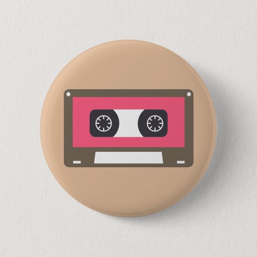 Cassette Ronde Button 5,7 Cm (Voorkant)