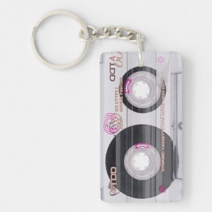 cassette sleutelhanger