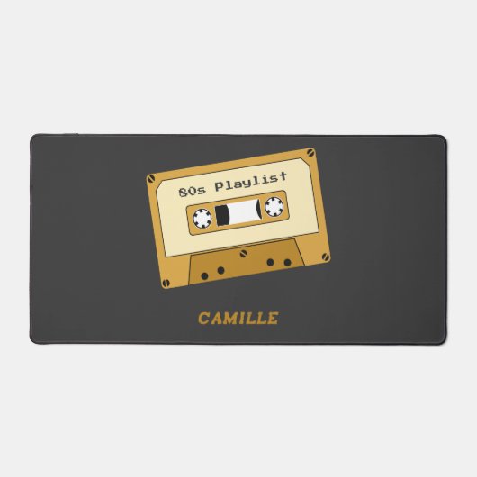 Cassette Tape Desk Mat (Recto)
