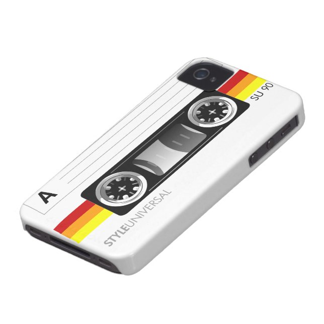 Cassette tape label iPhone 4 case (Onderkant)