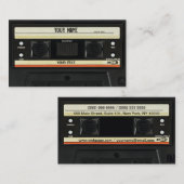 Cassette Visitekaartje (Voorkant / Achterkant)