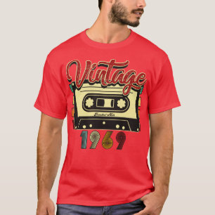 Cassettebandje 1969 met de grootste hits T-shirt