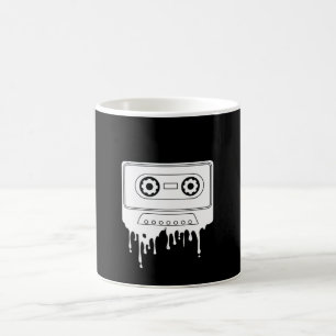 cassettebandje  80 - 90 s koffiemok