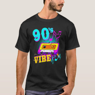 Cassettebandje 90's Sfeer Retro Klassiek 1990s Muz T-shirt