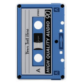 Cassettebandje aangepaste magneet (Verticaal)