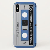 Cassettebandje aangepaste telefoonhoesjes Case-Mate iPhone case (Achterkant)