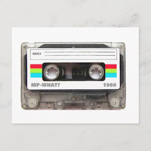 Cassettebandje Briefkaart (Voorkant)