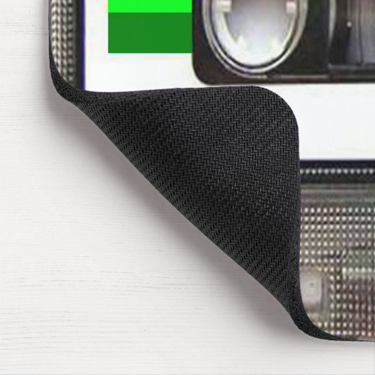 Cassettebandje Groene Muismat (Hoek)