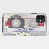 Cassettebandje iPhone 5 Hoesje (Achterkant (horizontaal))