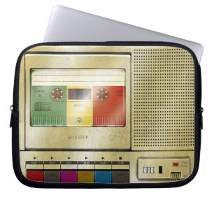 Cassettebandje Player Laptop Sleeve